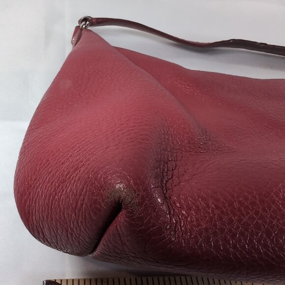 Coach F36628 East West Celeste Leather Purse Red Shoulder Bag Crossbody Gold S22 - Picture 16 of 16